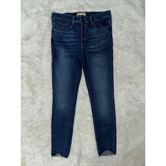 Madewell Denim - Madewell Cotton Blend 9” Mid Rise Skinny Jeans Size 29